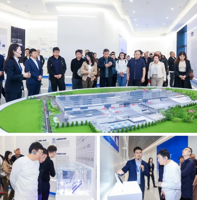 清华五道口科学企业家师生一行莅临琏升光伏研学交流